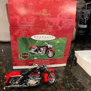 NWT Hallmark Keepsake Ornament 1957 XL Sportster